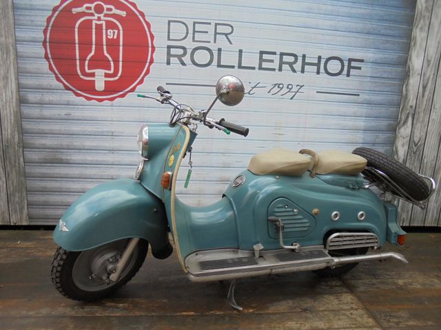 Zündapp Bella 200 Motorroller von 1954 - Oldtimer Erlebnis pur!