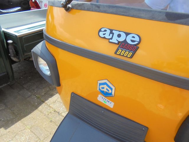PIAGGIO APE Classic CARGO D 600 Pritsche neu Diesel