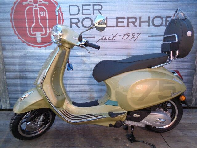 Vespa Primavera 125 E5 75 Jahre kostenloser VERSAND