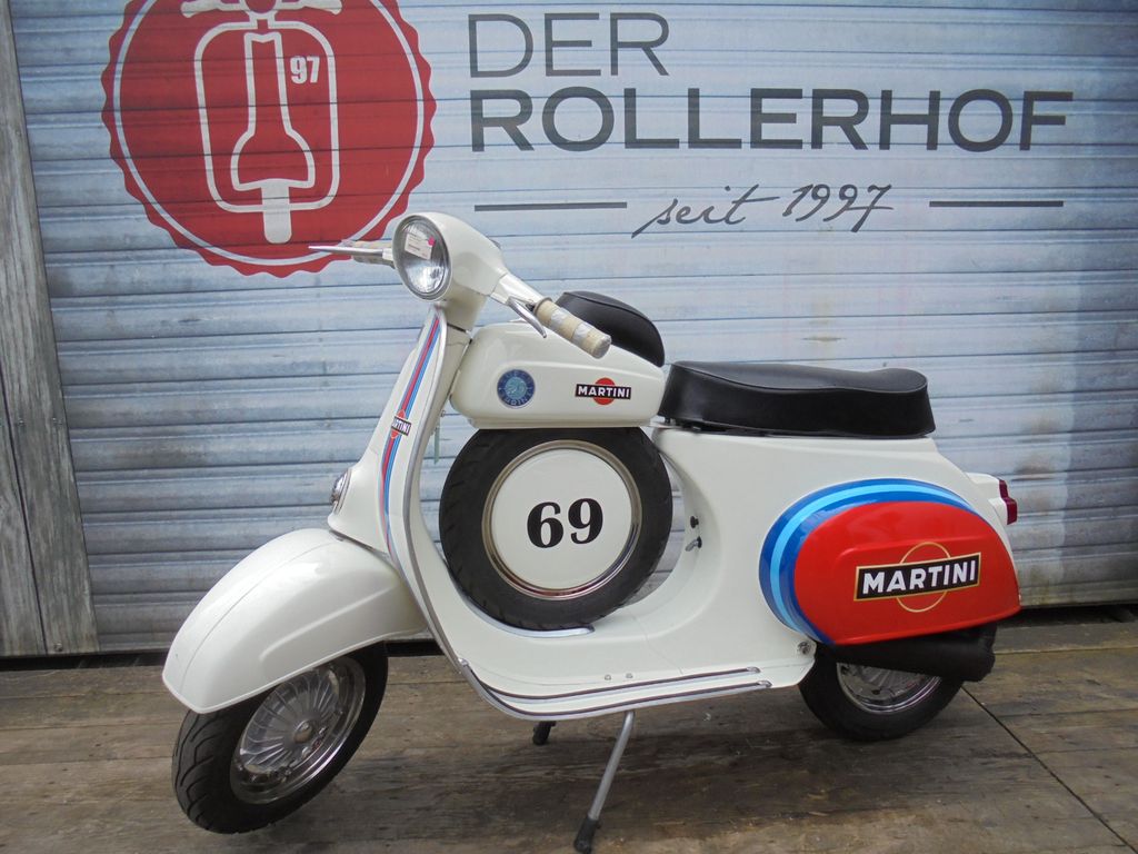 Vespa 50 S Umbau 121ccm 12 PS im SS Martini Style