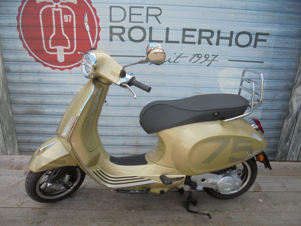 Vespa Primavera 50 4 Takt Iget 75 Jahre