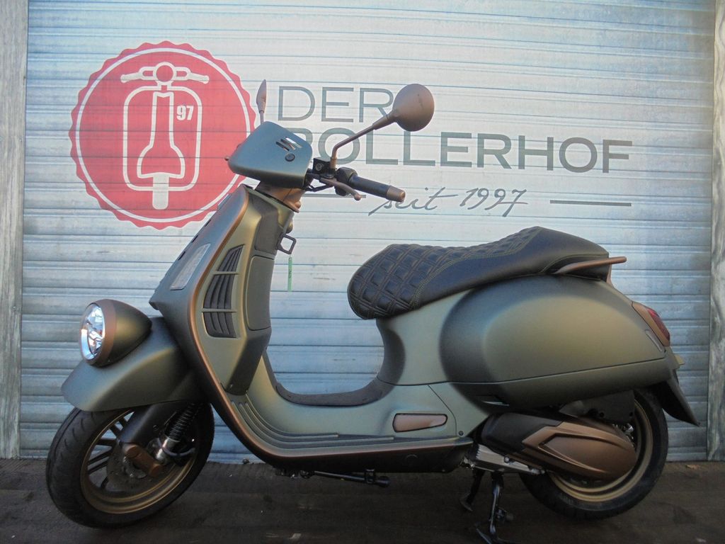 Vespa GTV 310 RH Edition MATT GREEN 13 ZOLL E5+ RST