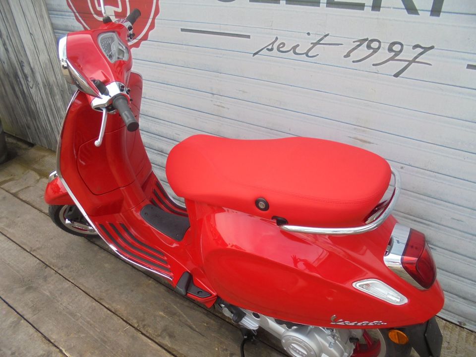 Vespa Primavera 50 iGet 4 Takt RED wie neu NR 132