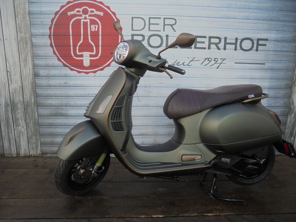 Vespa GTS 125 Super Tech RH-EDITION matt green E5+