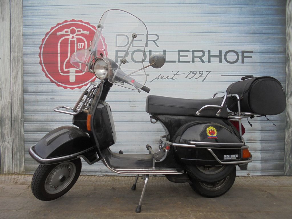 Vespa PX 80 Scheunenfund Motor läuft