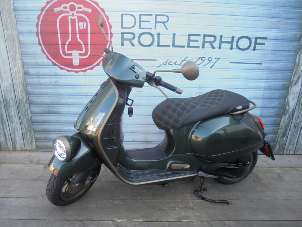 Vespa GTV 310 RH Edition PORSCHE oakgrün 13 ZOLL