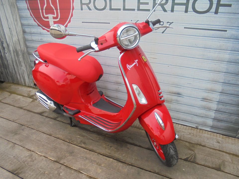 Vespa Primavera 50 iGet 4 Takt RED wie neu NR 132
