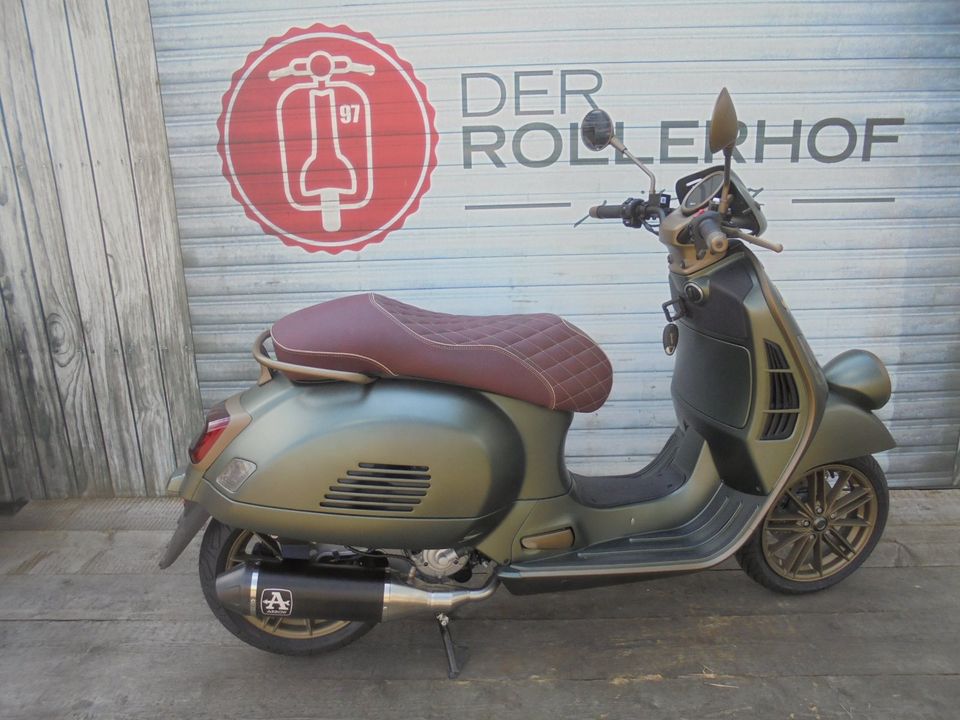 Vespa GTV 310 RH EDITION E5+ Keyless 13 Zoll matt green