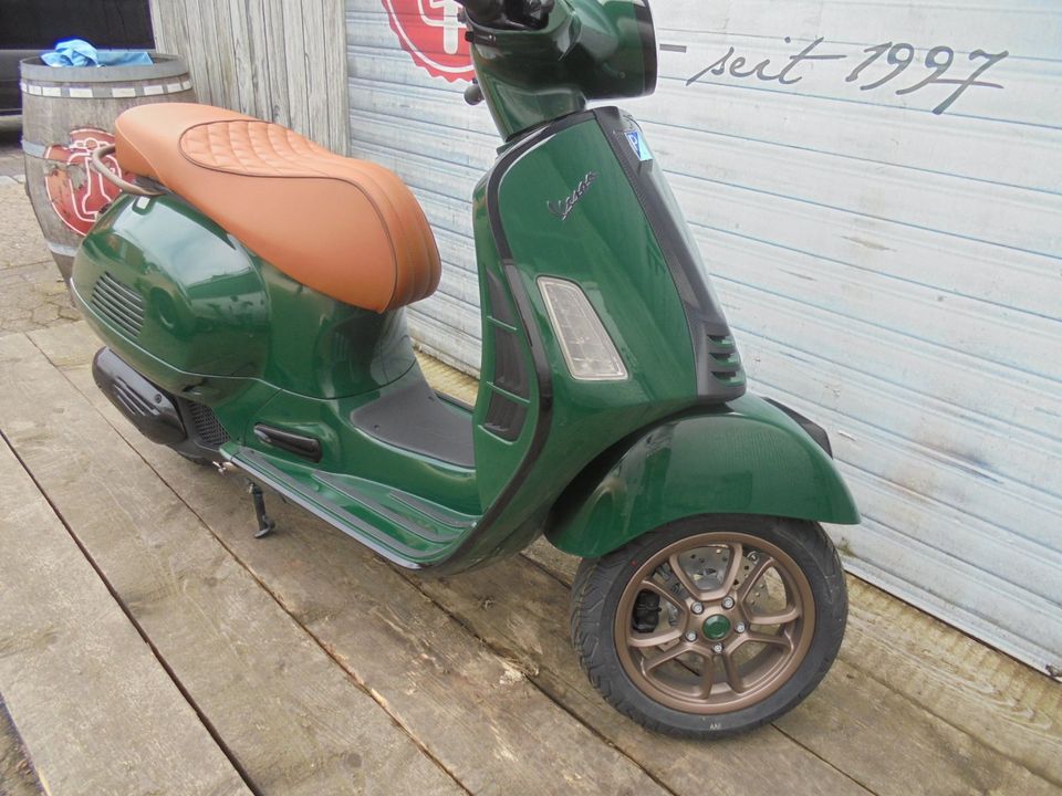 Vespa GTS 125 Super Sport RH EDITION E5+ Porsche Irishgreen NR578