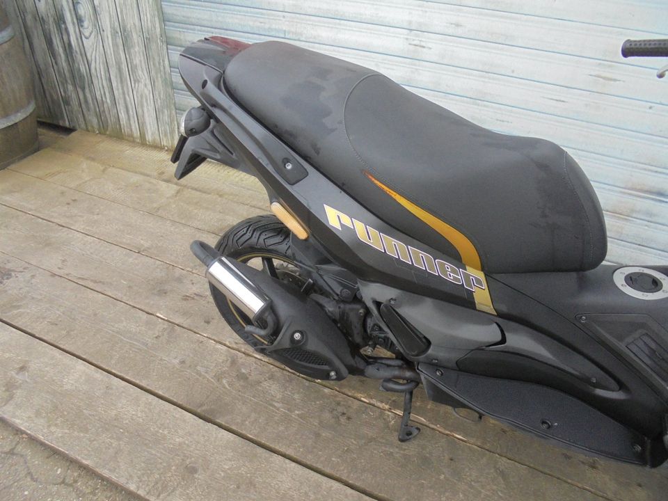Piaggio Gilera Runner 50 2 Takt Black Soul original NR 587
