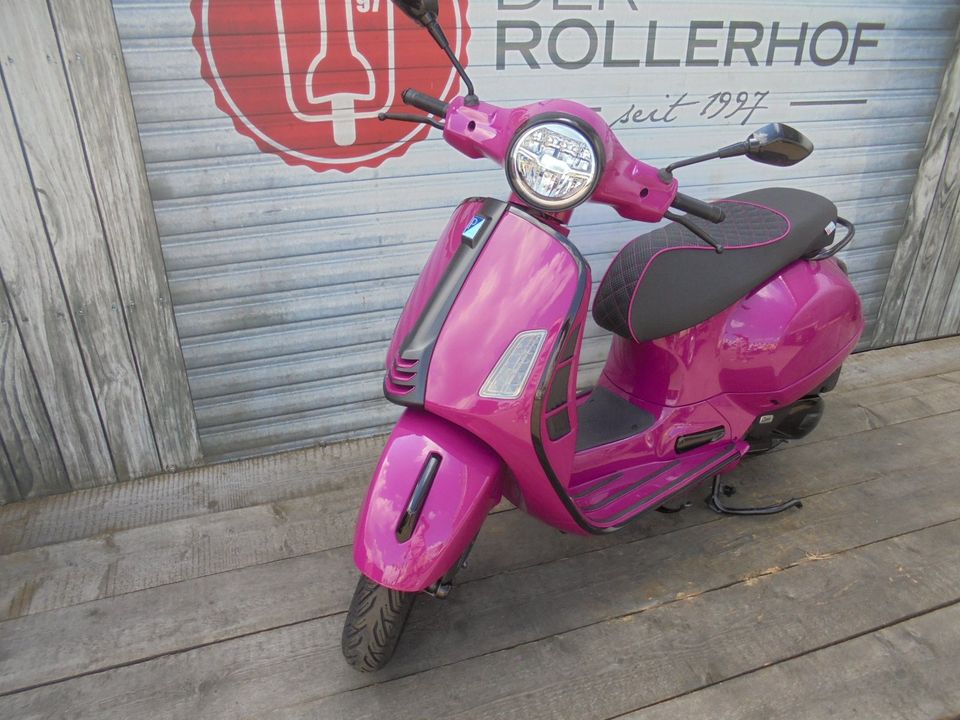 Vespa GTS 125 Super Sport RH EDITION E5+ Porsche Sternrubin