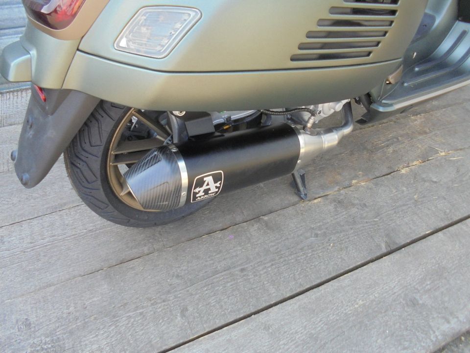 Vespa GTV 310 RH EDITION E5+ Keyless 13 Zoll matt green