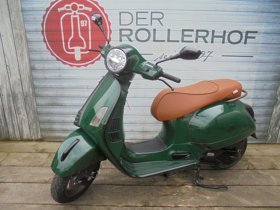 Vespa GTS 125 Super Sport RH EDITION E5+ Porsche Irishgreen NR578