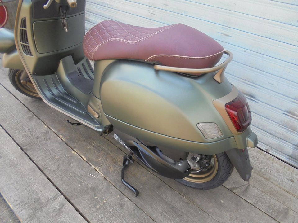 Vespa GTV 310 RH EDITION E5+ Keyless 13 Zoll matt green