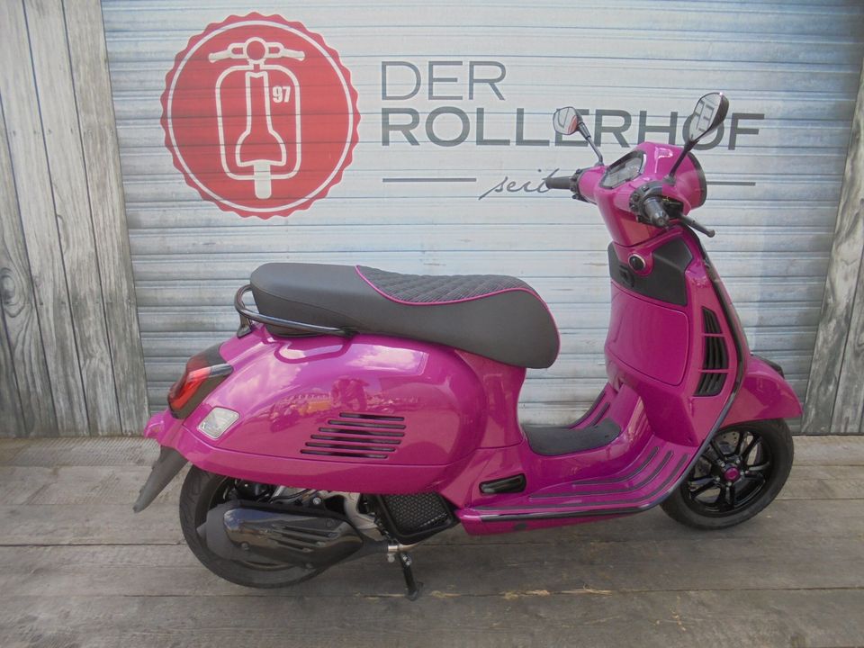 Vespa GTS 125 Super Sport RH EDITION E5+ Porsche Sternrubin