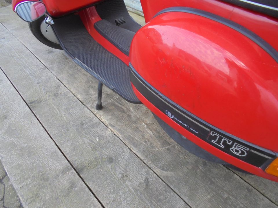 Vespa T5 125 ccm original Zustand Olack NR 000