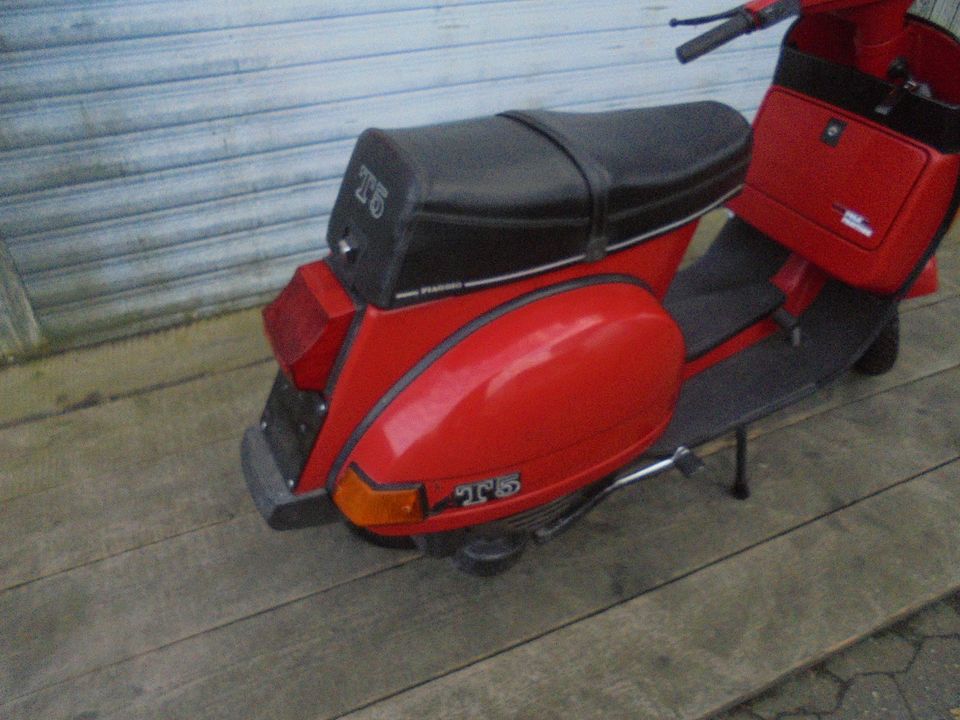 Vespa T5 125 ccm original Zustand Olack NR 000