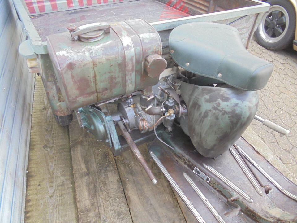 Vespa APE 150 Faro Basso Pritsche original NR 000
